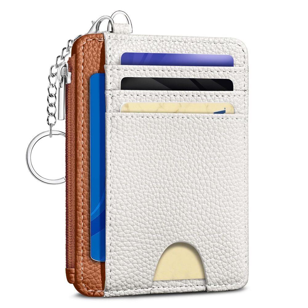 5449 Credit Card Holder Small Wallet , Minimalist Slim RFID Blocking